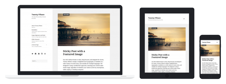 Responsive Twenty Fifteen