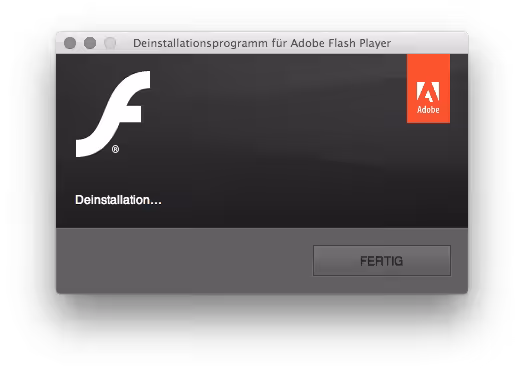 Flash Player deinstallieren – 5